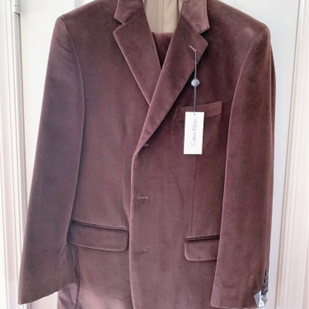 Vintage Calvin Klein Velvet Tuxedo - RARE FIND